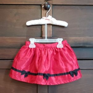 Girls holiday skirt